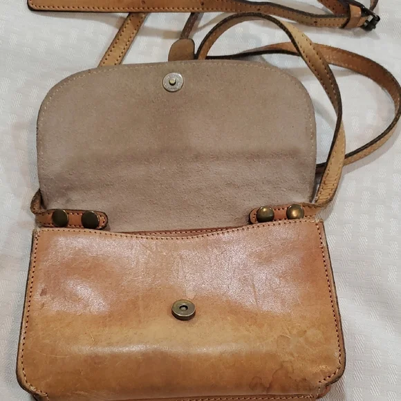 Patricia Nash Tori  Brown Lattice Crossbody Bag - Picture 3 of 14